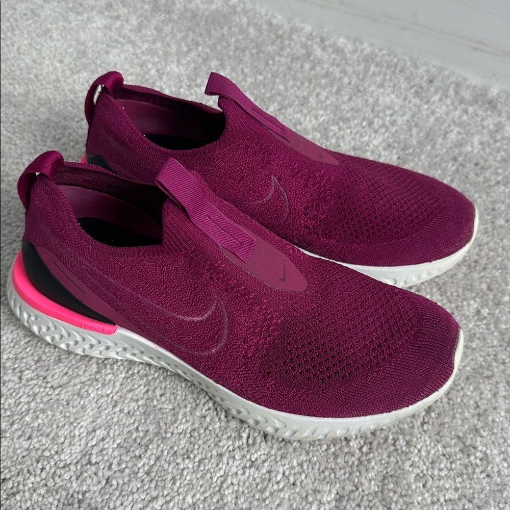 Nike Epic Phantom React Fk Raspberry Red Bv0415 6… - image 3